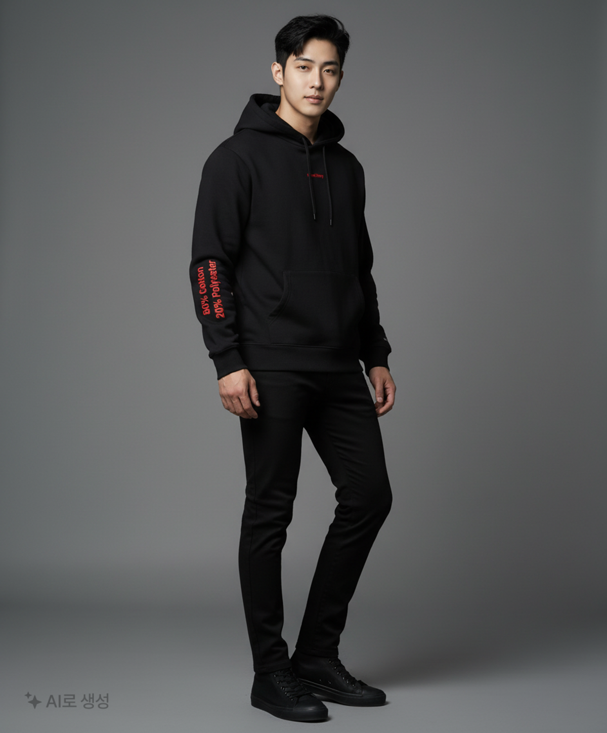 베트멍(VETEMENTS) 후드 티셔츠 S