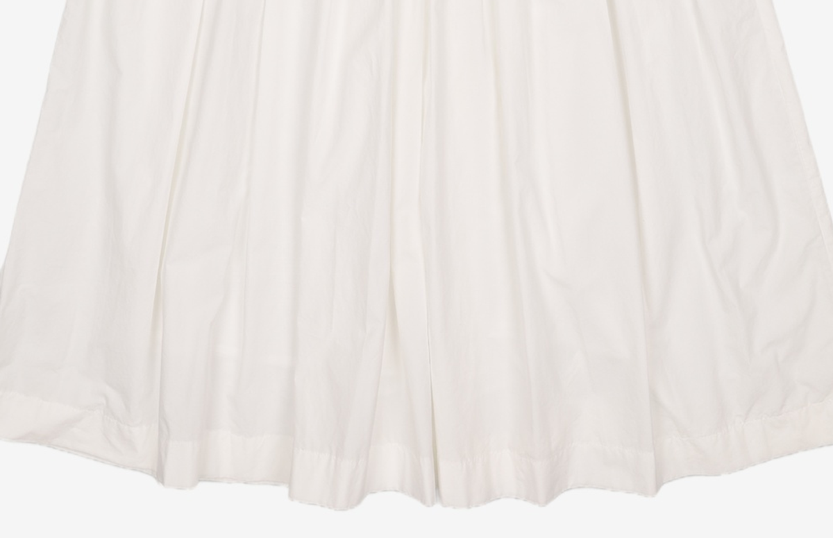 비뮤즈맨션(BEMUSE MANSION) Sailor collar tuck dress - White FREE
