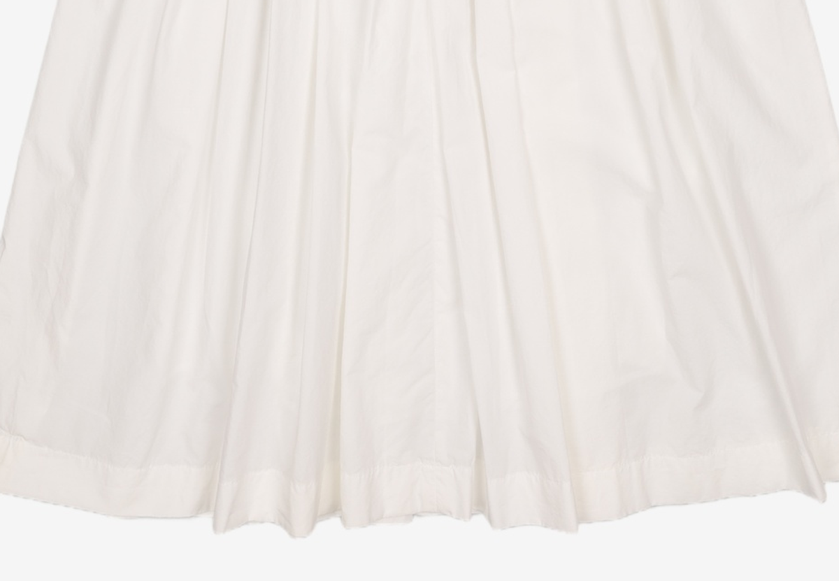 비뮤즈맨션(BEMUSE MANSION) Sailor collar tuck dress - White FREE