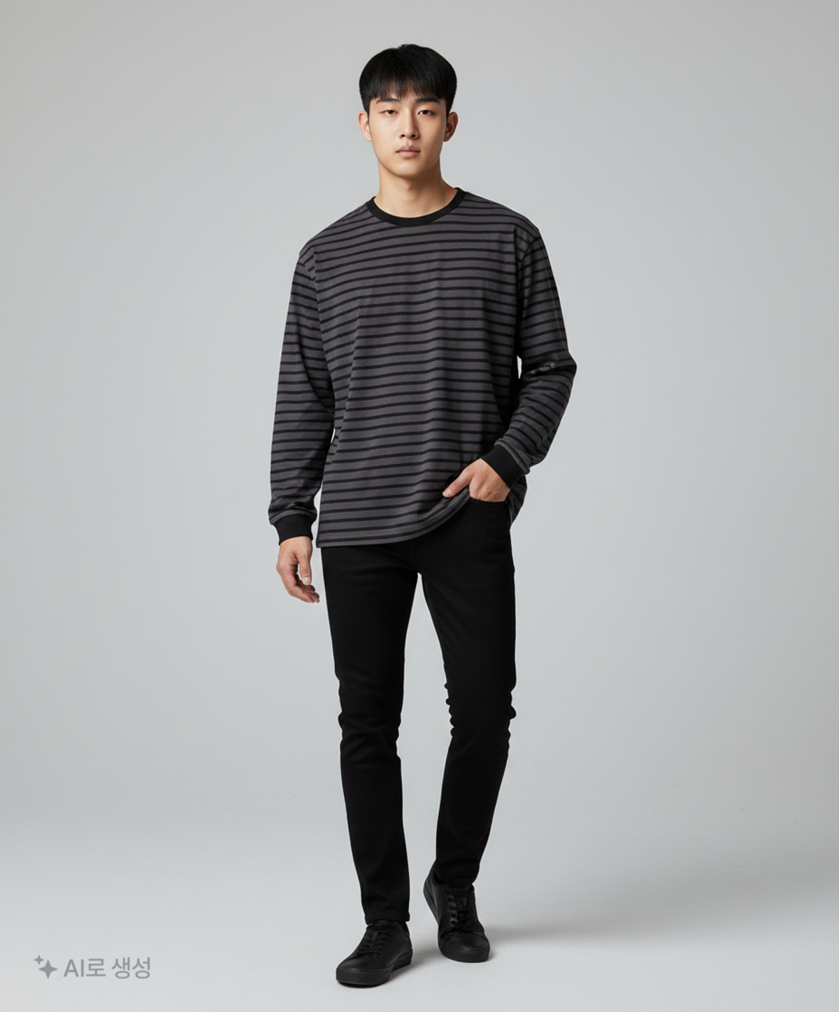 엑스컨테이너(EXCONTAINER) 긴소매 티셔츠 M