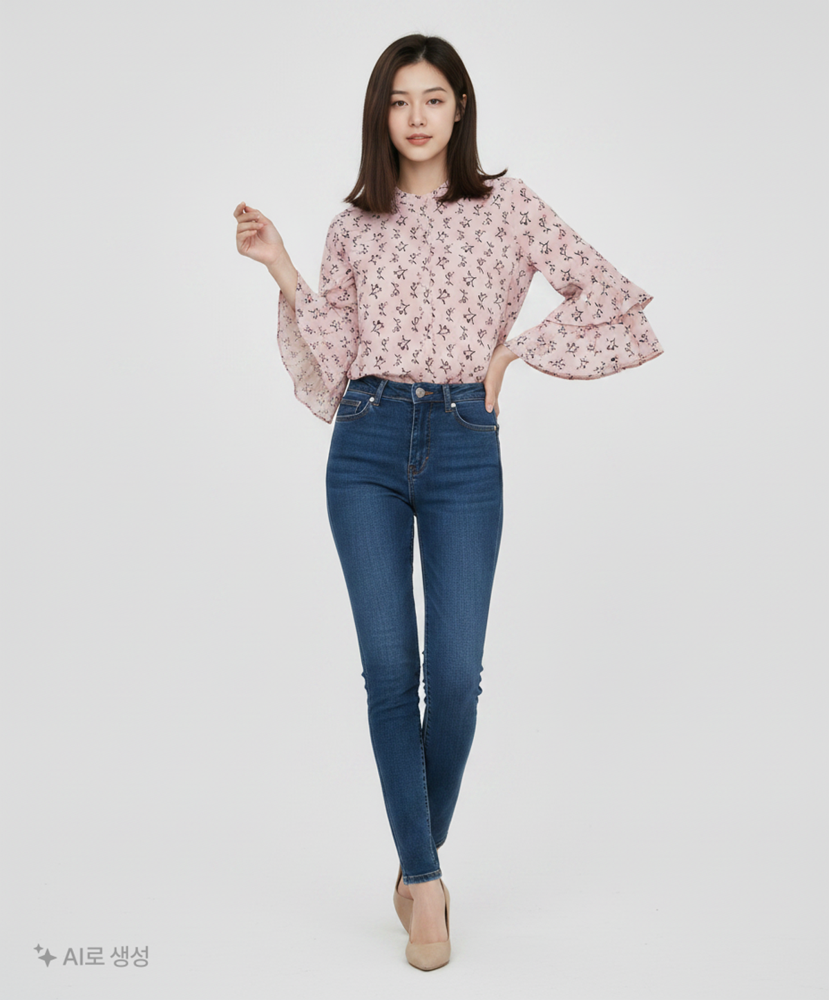 랩스튜디오 비비드로렌(LAB STUDIO Vivid Lauren) 블라우스 S
