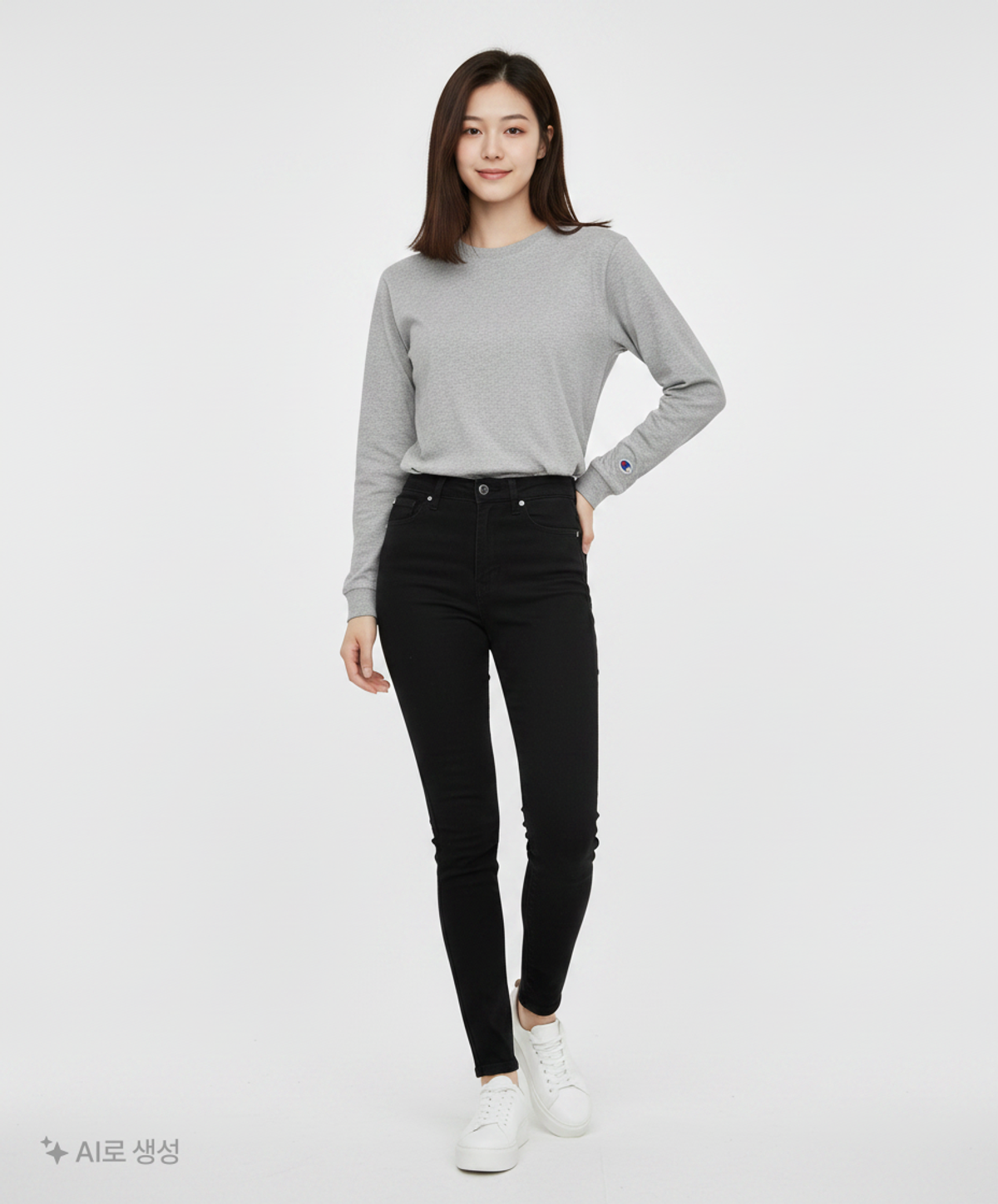 챔피온(CHAMPION) 긴소매 티셔츠 XL