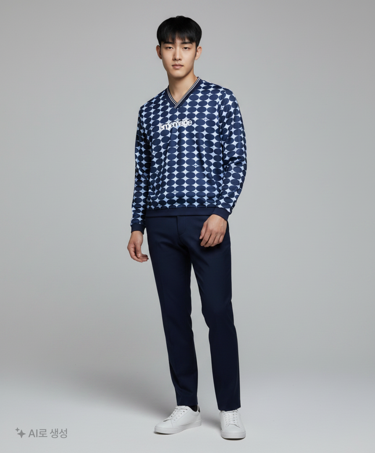 엠엠엘지(MMLG) [Mmlg] MORNING CLUB SPORTS JERSEY (NAVY) L