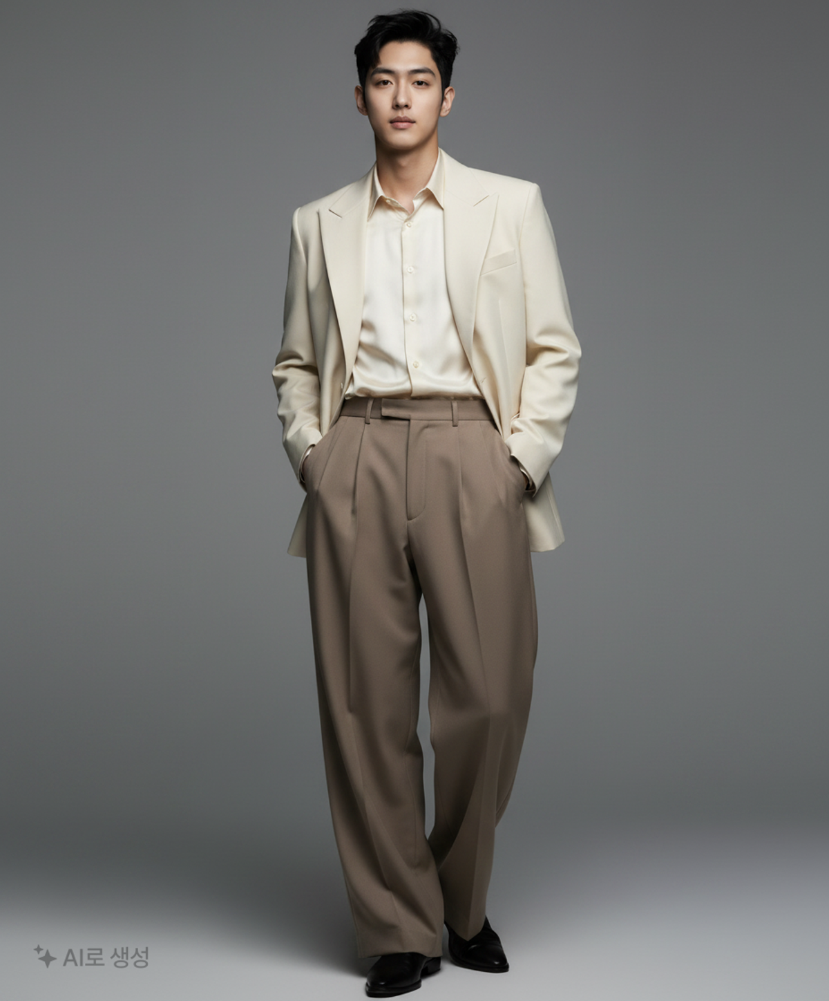 커스텀어클락(COSTUME O’CLOCK) 투턱 와이드 슬랙스 8 COLOR COOSPT204 32
