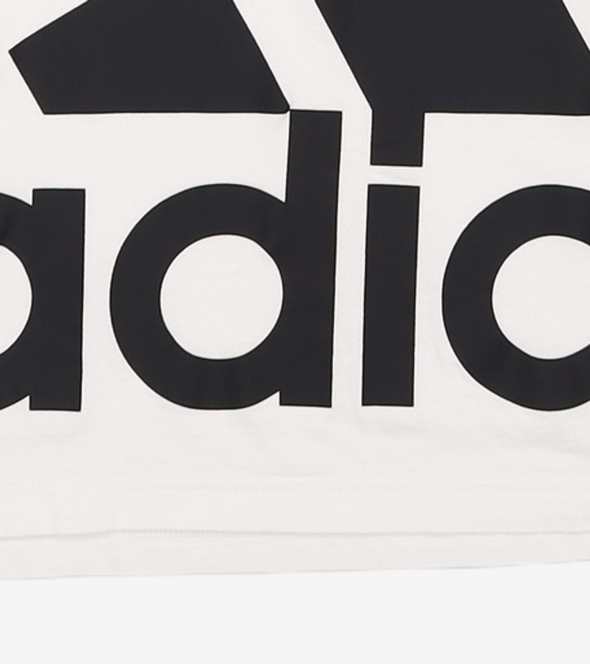 아디다스(ADIDAS) 에센셜 자이언트 로고 티 XXL