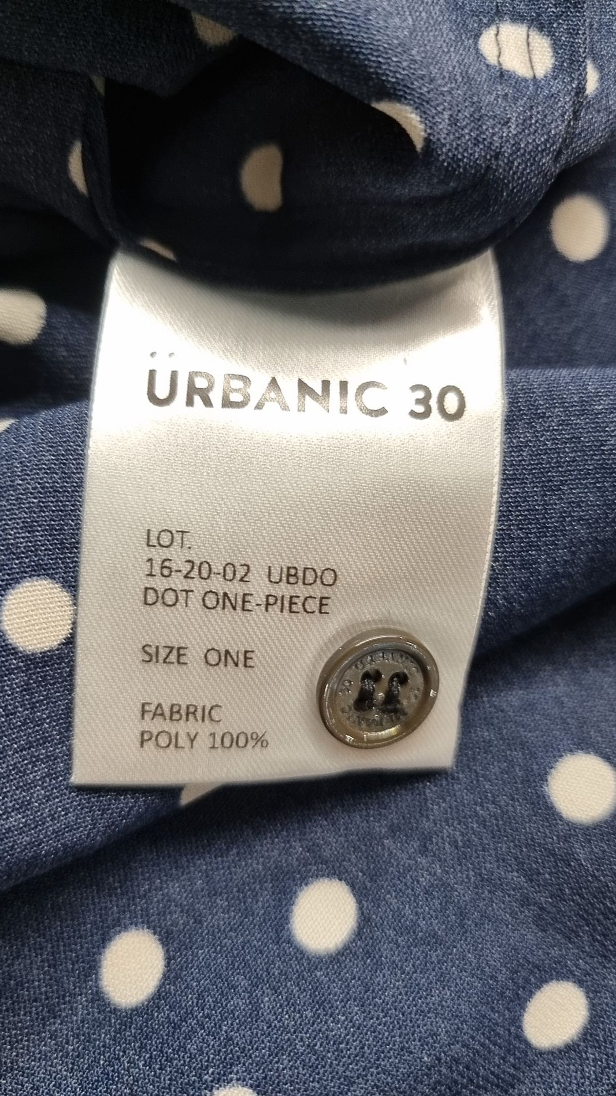 얼바닉30(URBANIC 30) 미니 원피스 FREE