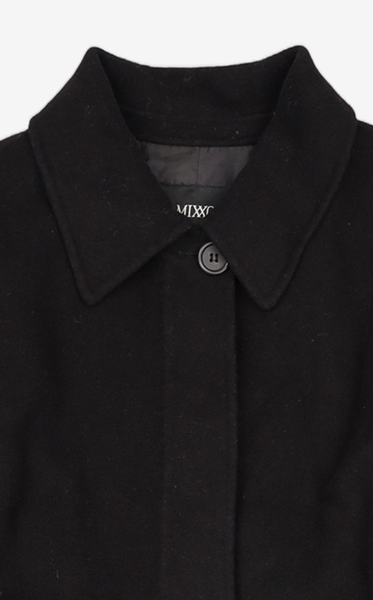 미쏘(MIXXO) 핸드메이드 싱글 롱 코트_MIWJHFV4PB M