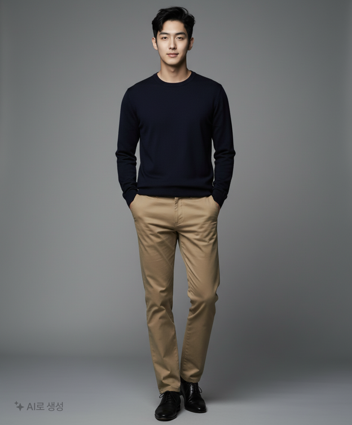 유니클로(UNIQLO) 코튼 팬츠 L