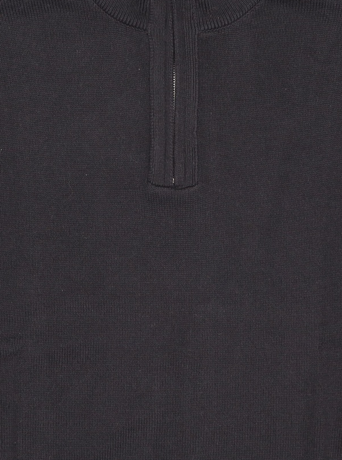 커스텀어클락(COSTUME O’CLOCK) 컨템포러리 하프 집업 니트 블랙 COOSKT026BLACK L