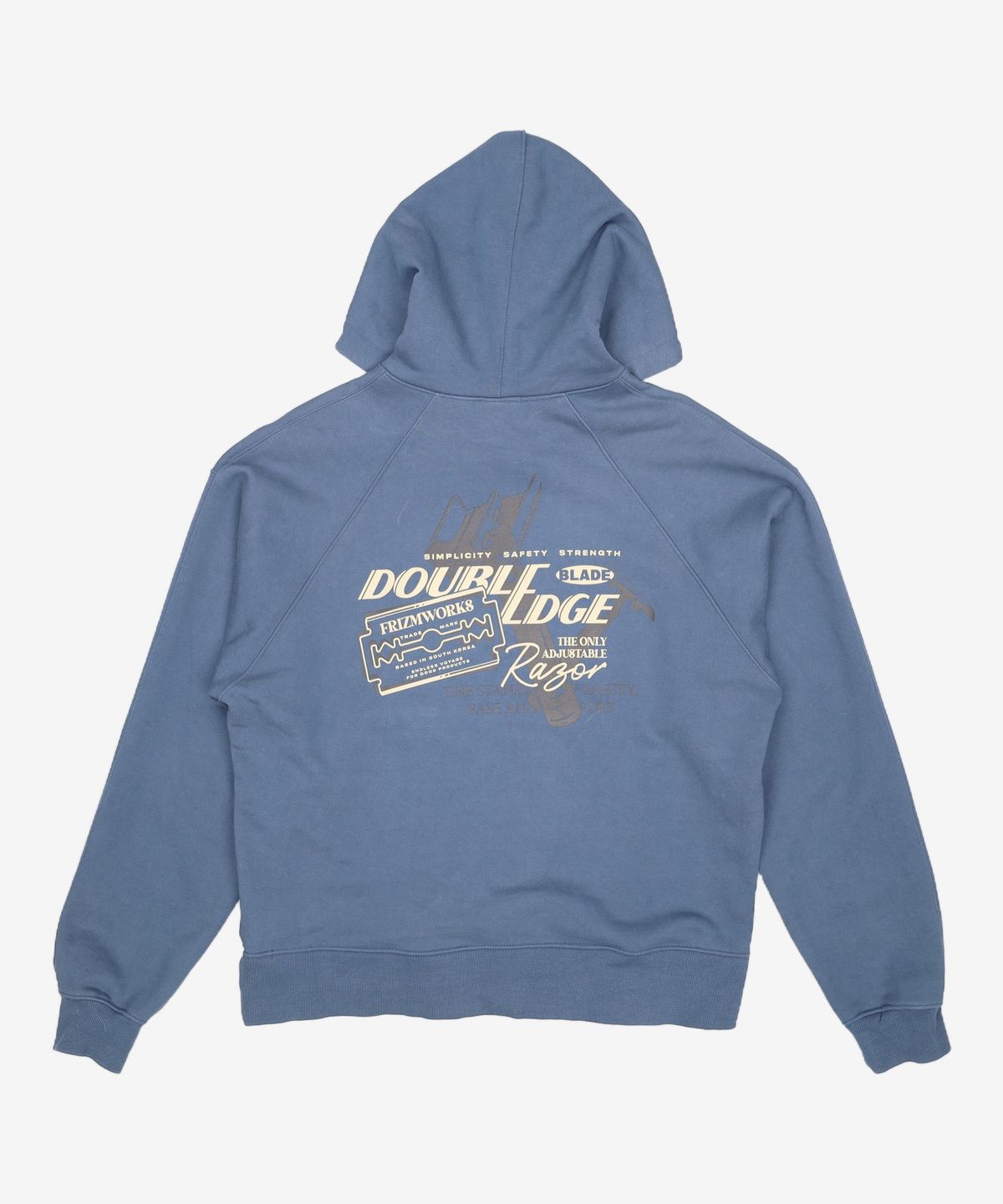 프리즘웍스(FRIZMWORKS) RAZOR BLADE HOODY _ TEAL BLUE M