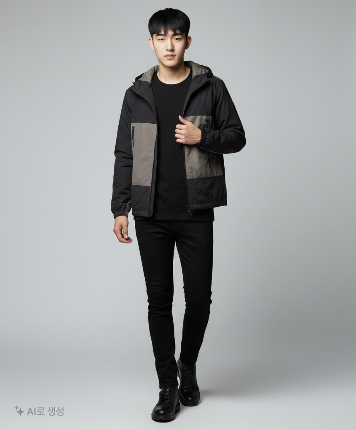 스파오(SPAO) 나일론/코치 재킷 S