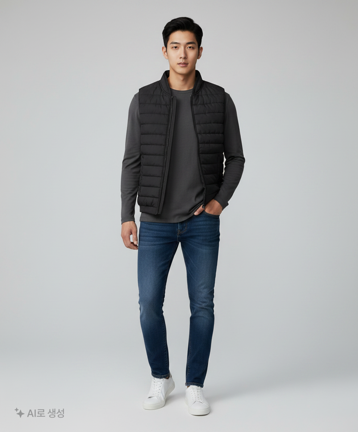 자라 맨(ZARA MAN) 패딩 베스트 S