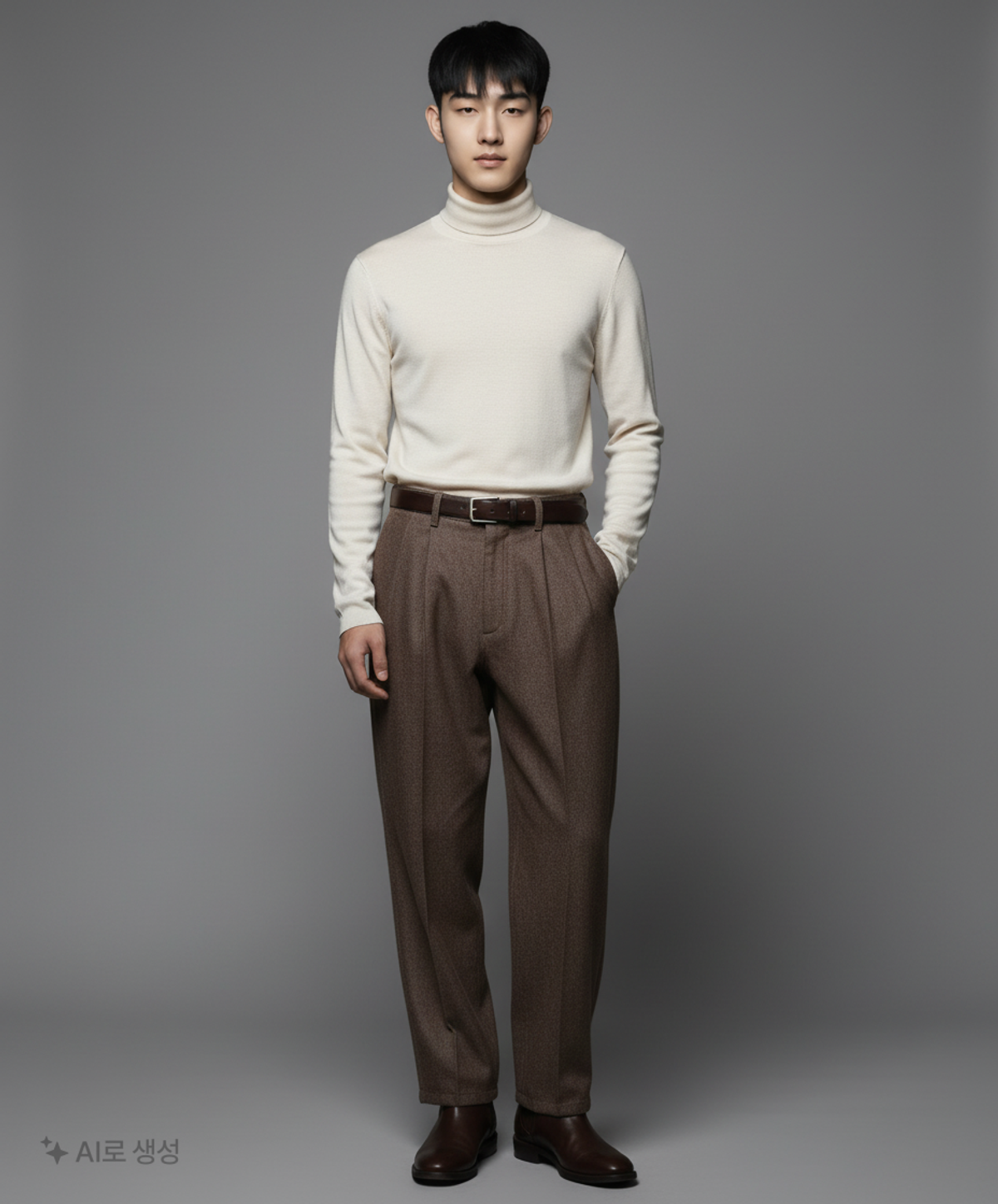 데케트(DECET) Dawn 2Pleats Wide Pants DCPT007Black 32