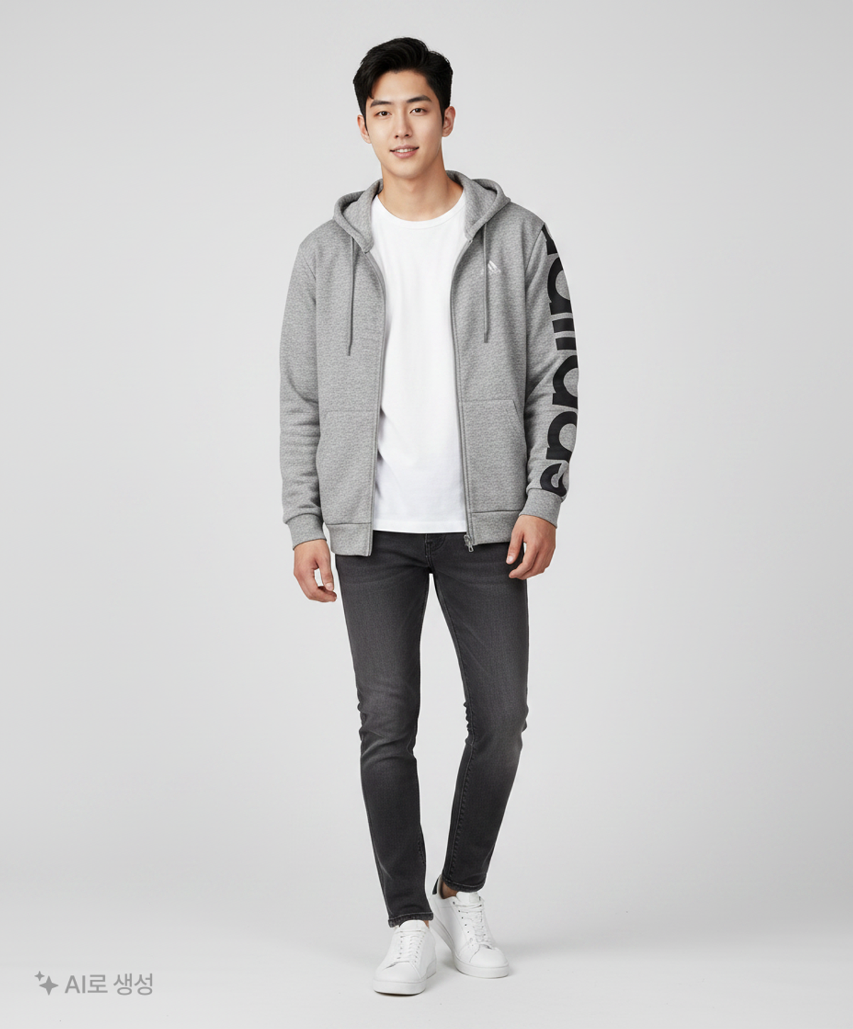 아디다스(ADIDAS) 후드 집업 M