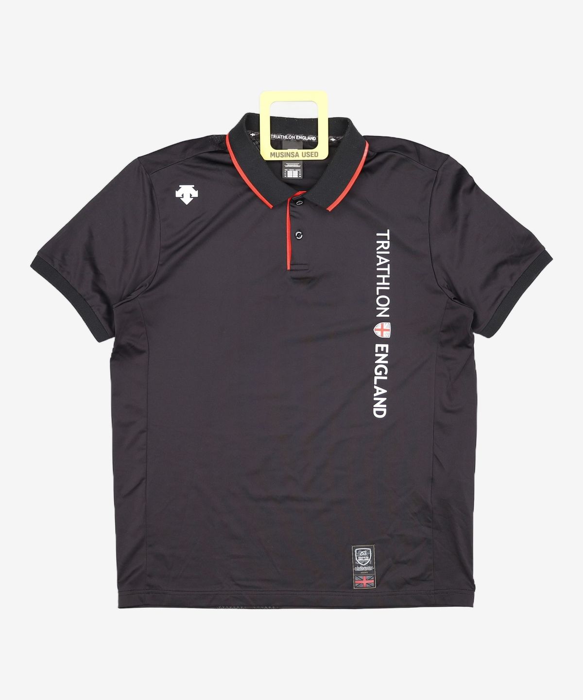 데상트(DESCENTE) [데상트] [40% OFF]남성 잉글랜드 그래픽 쟈카드 폴로 티셔츠 (S9121CPS31) M