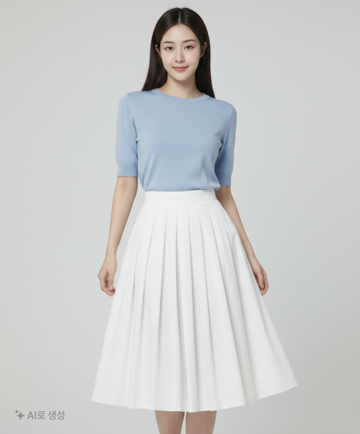 룩캐스트(LOOKAST) 롱스커트 M