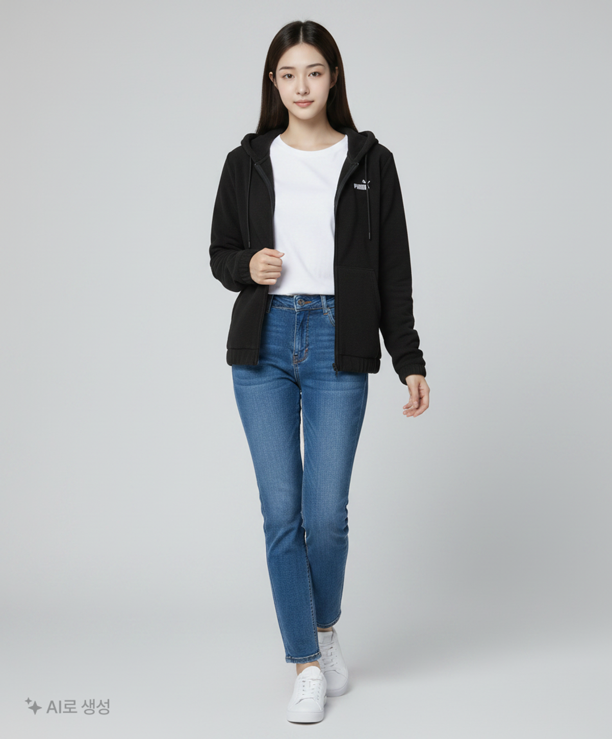 푸마(PUMA) 후드 집업 XL