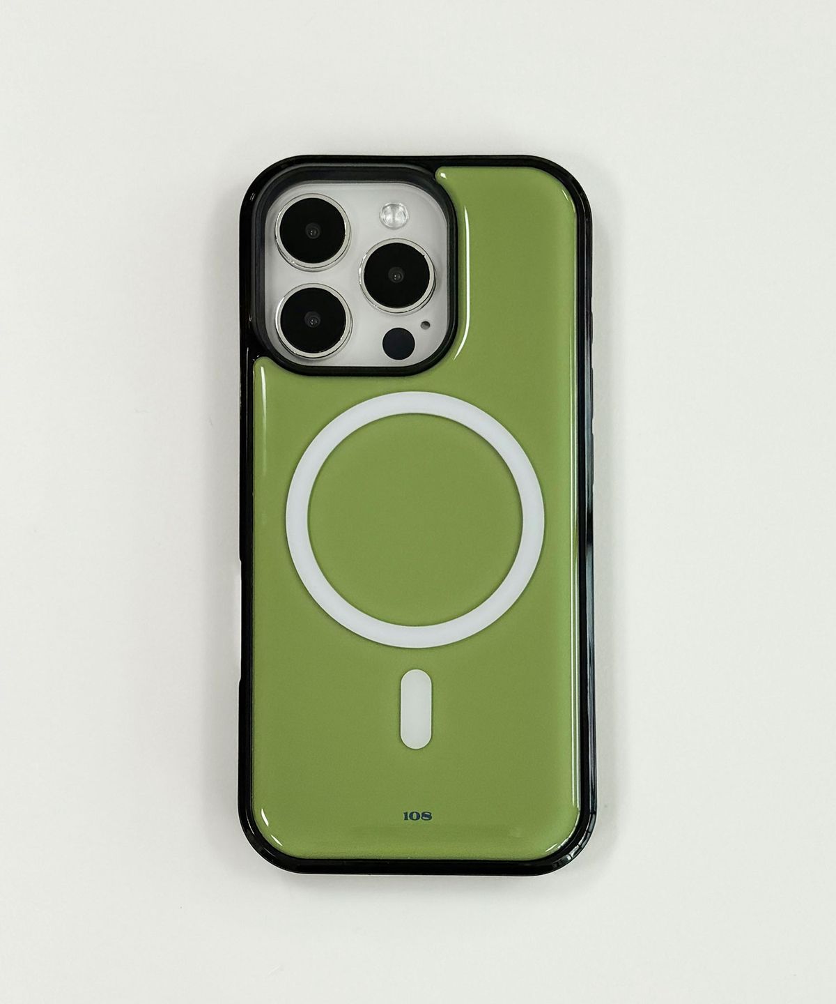 108서울(108SEOUL) [맥세이프] 108 APPLE MATCHA 에폭시 맥세이프(외장형) 케이스 + 에폭시 카드지갑