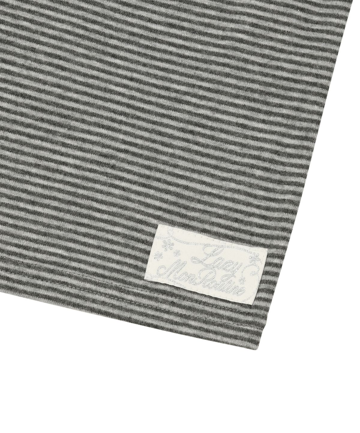 엘엠알(LMR) 초커 스트라이프 헨리넥 긴팔 티셔츠 LIGHT GREY