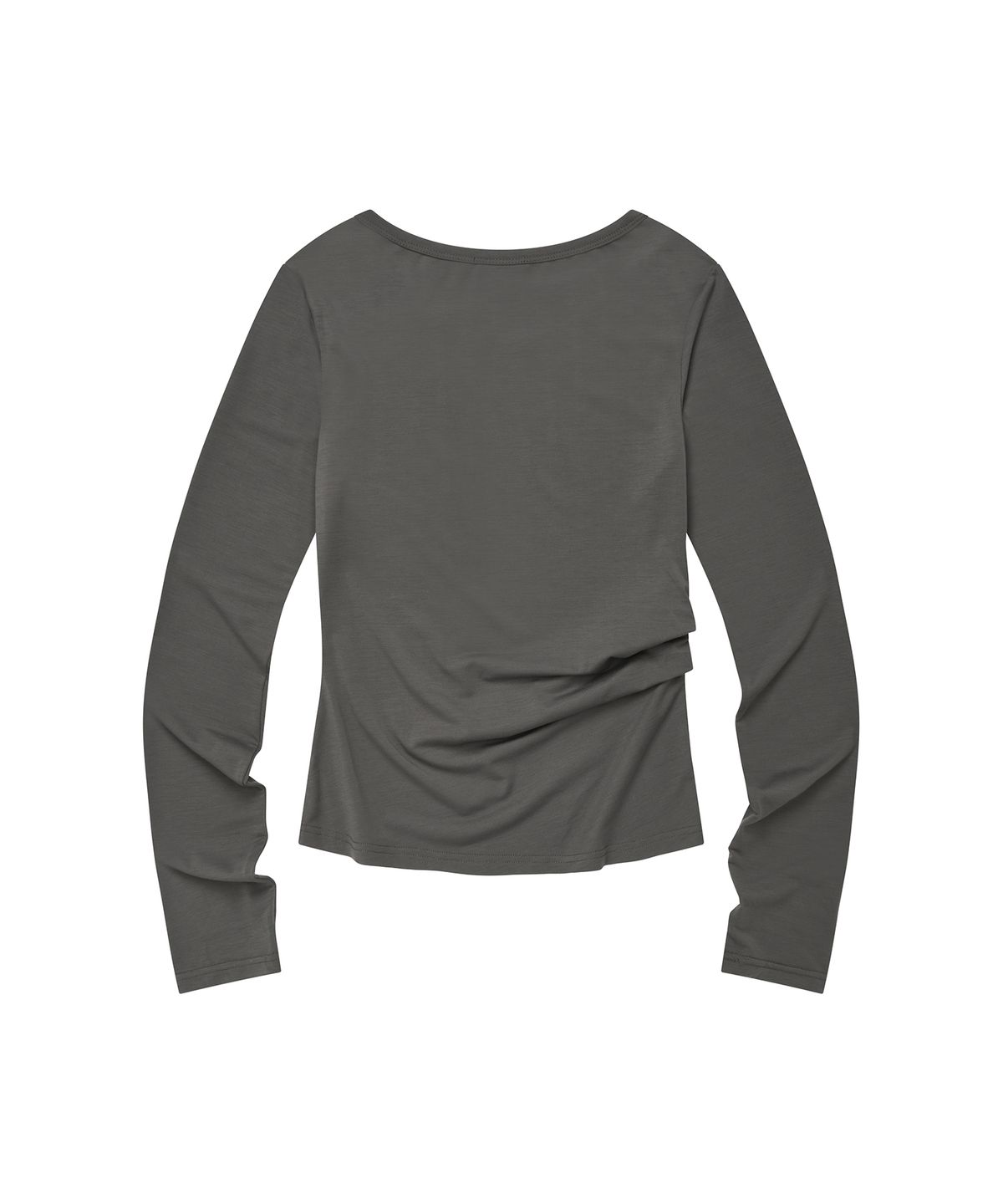 엘엠알(LMR) 빈티지 스월 그래픽 긴팔 티셔츠 DARK GREY