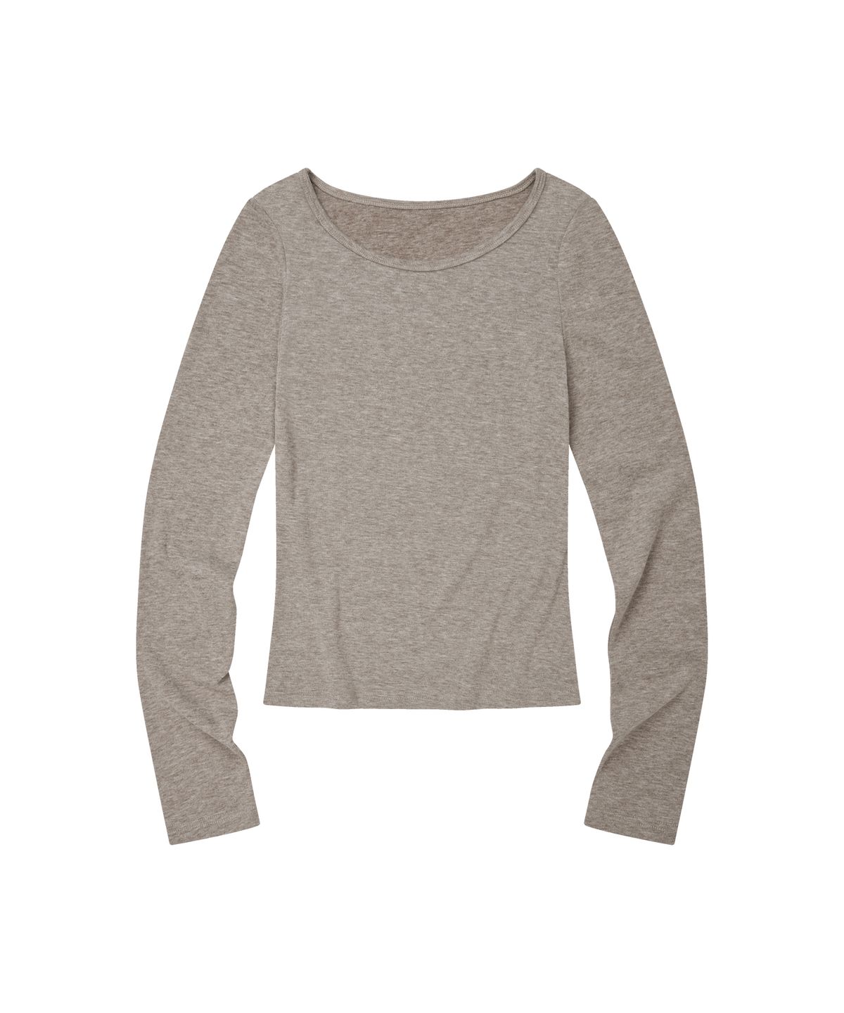 엘엠알(LMR) 스터드 홀터넥 레이어드 긴팔 티셔츠 BEIGE