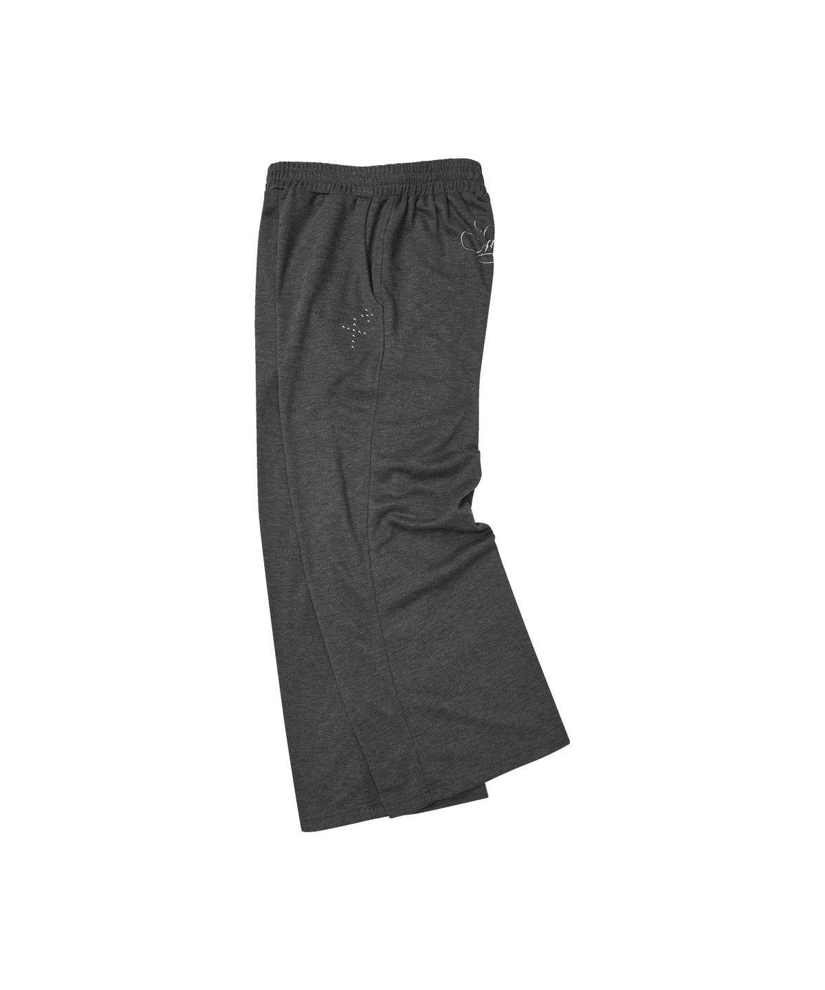 엘엠알(LMR) 스터드 레터링 배색 트레이닝 팬츠 DARK GREY