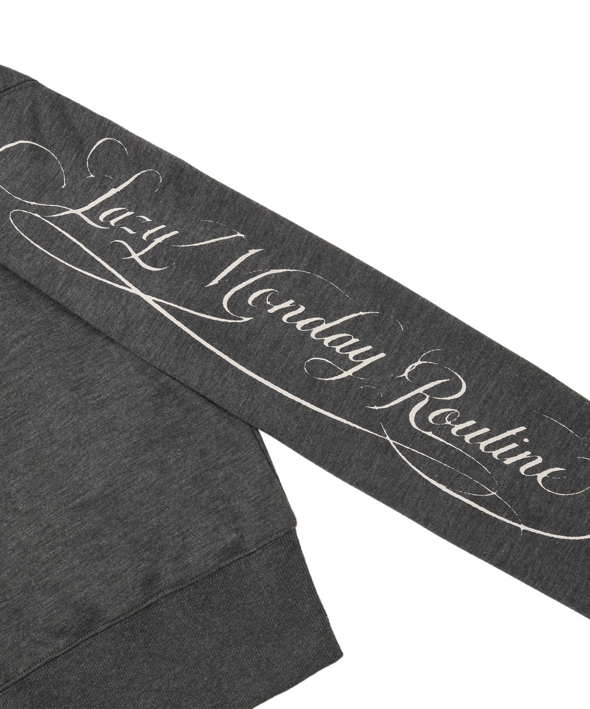 엘엠알(LMR) 스터드 하이넥 투웨이 퍼 후드집업 DARK GREY