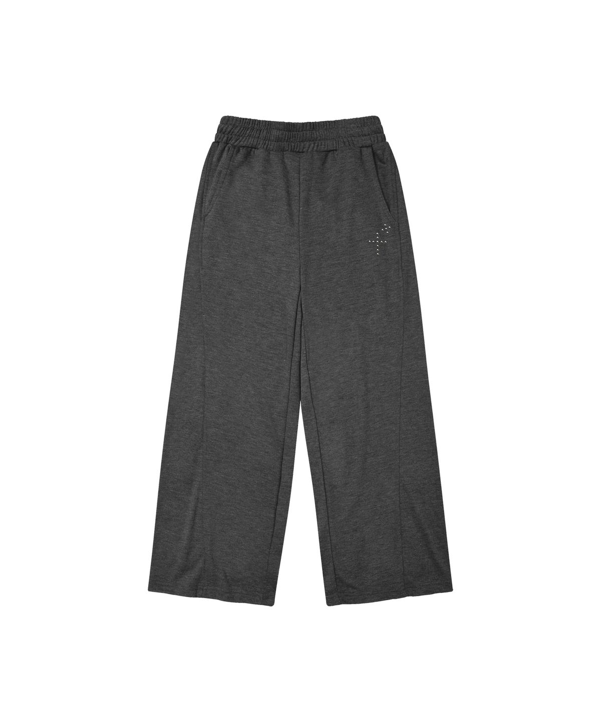 엘엠알(LMR) [SET] 스터드 하이넥 투웨이 퍼 후드집업 트레이닝 팬츠 셋업 DARK GREY