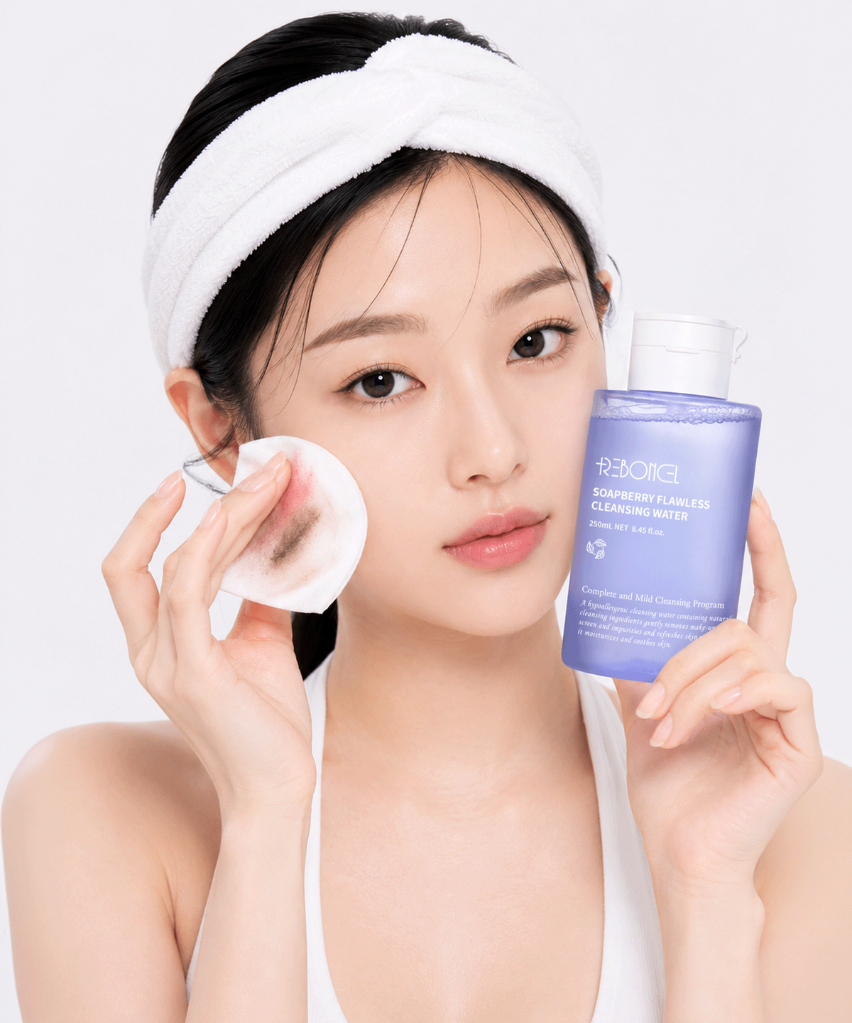 리본셀(REBONCEL) 솝베리 플로레스 클렌징 워터 250mL