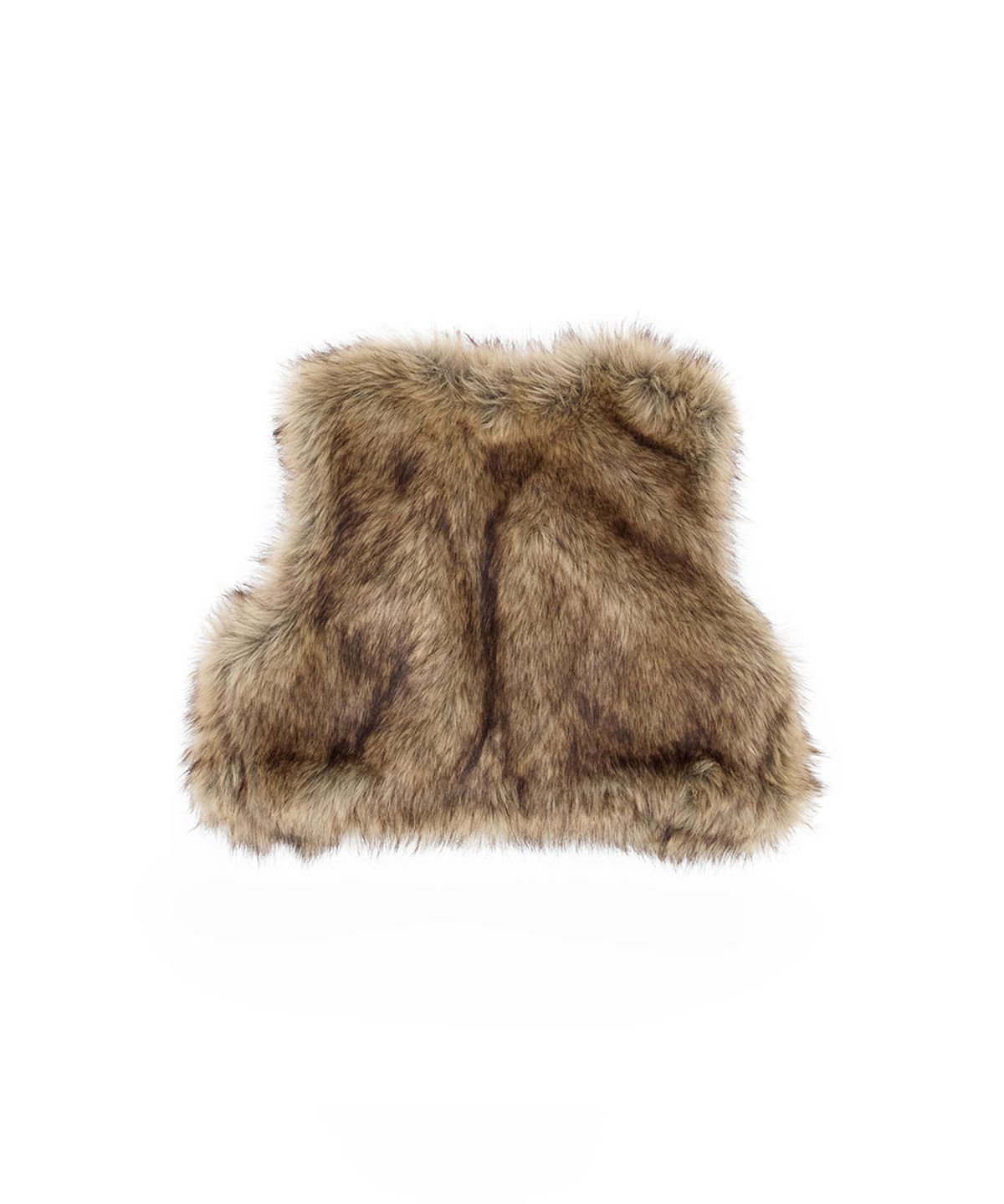 노 엑스트라 터치(NO EXTRA TOUCH) Belted Fur Vest (Brown) / 26FWKV001BR