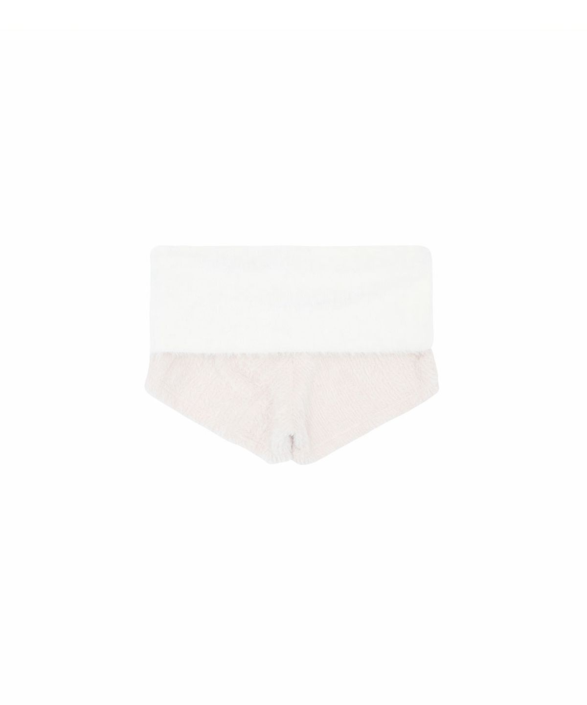 노 엑스트라 터치(NO EXTRA TOUCH) Hairy Fur Belted Micro Shorts (Pink) / 26FWSP001PI