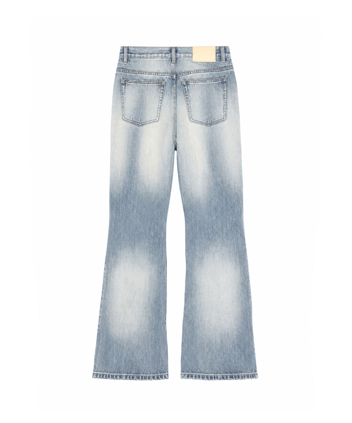 포스센스티브(FORCESENSITIVE) Washing Blue Flare Pants