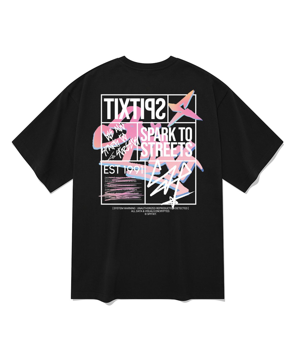 스핏싯(SPITXIT) Block Ignition 티셔츠 5 COLOR