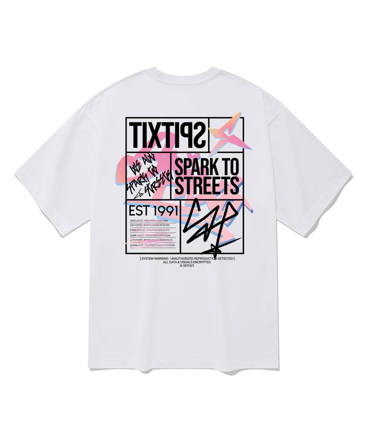 스핏싯(SPITXIT) Block Ignition 티셔츠 5 COLOR