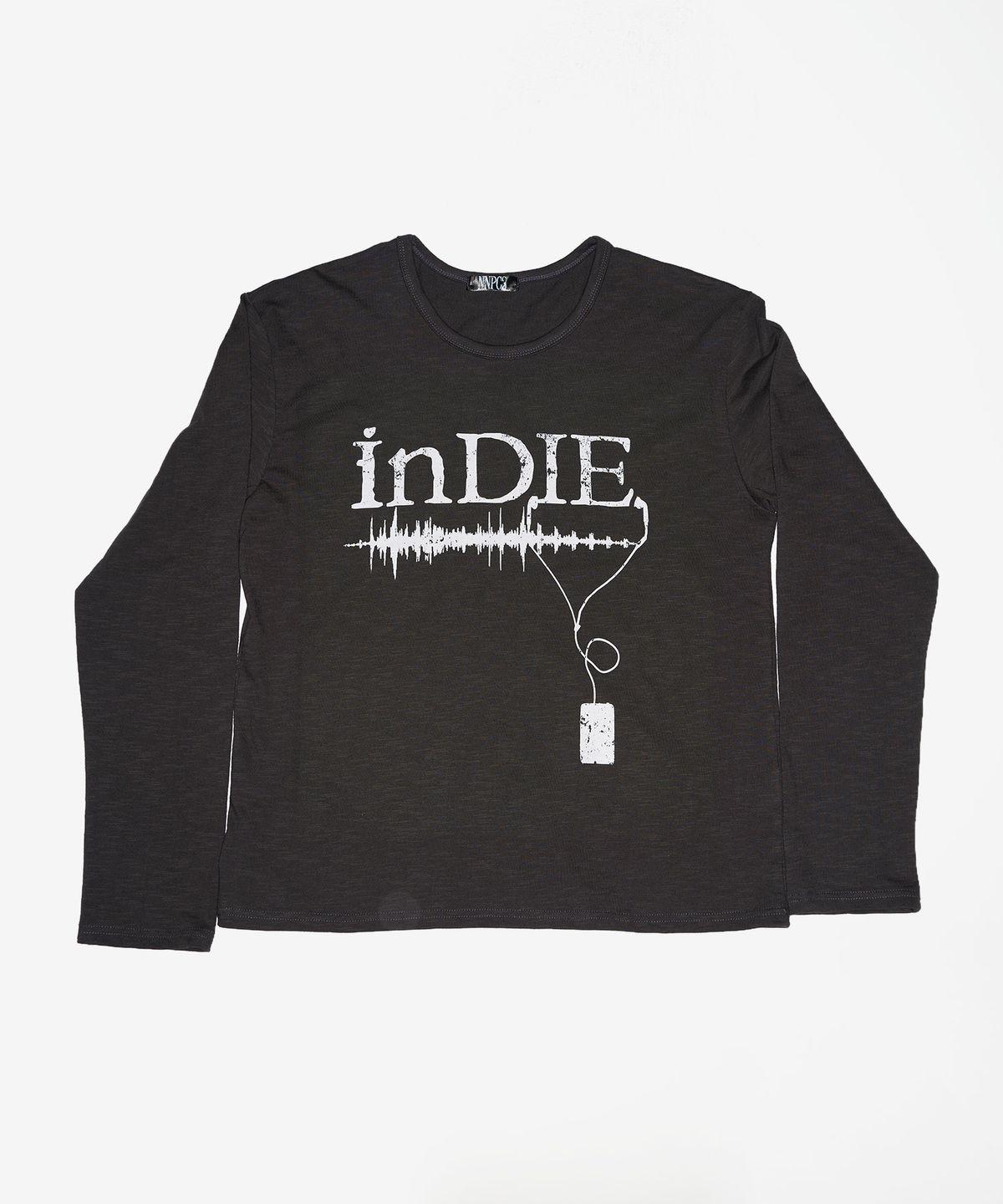 엔엔피스(NNPCS) INDIE Slab Long Sleeve (Charcoal)