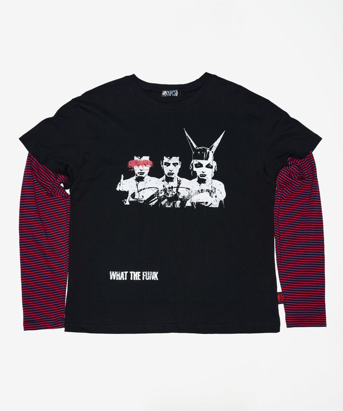 엔엔피스(NNPCS) Funk Layered Stripe Long Sleeve
