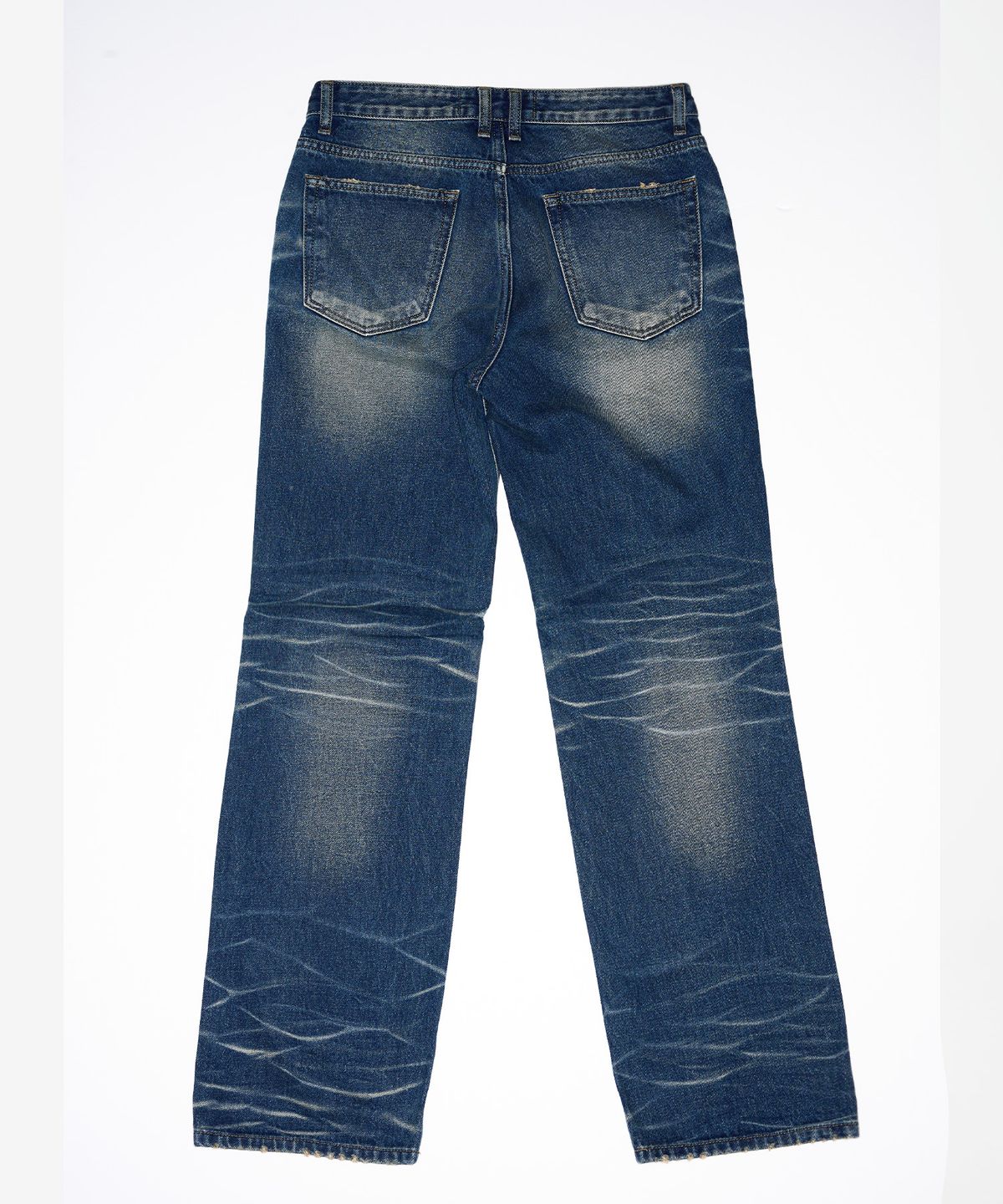 엔엔피스(NNPCS) Vintage Cat Washed Denim Pants