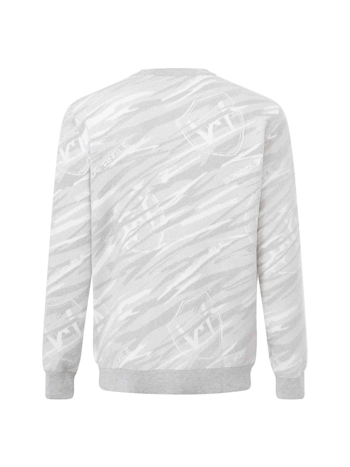 와이드앵글(WIDEANGLE) TO 와일드락 패턴 라운드 스웨터 M_Light Grey