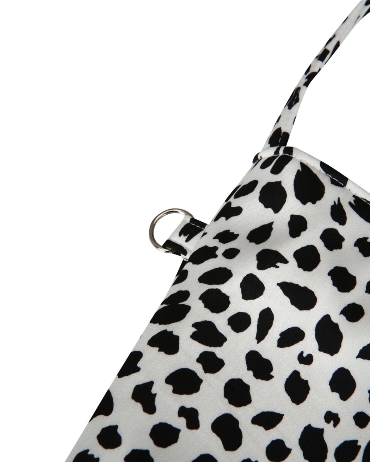 세르(SEHR) Leopard Medium Bucket Bag (White)