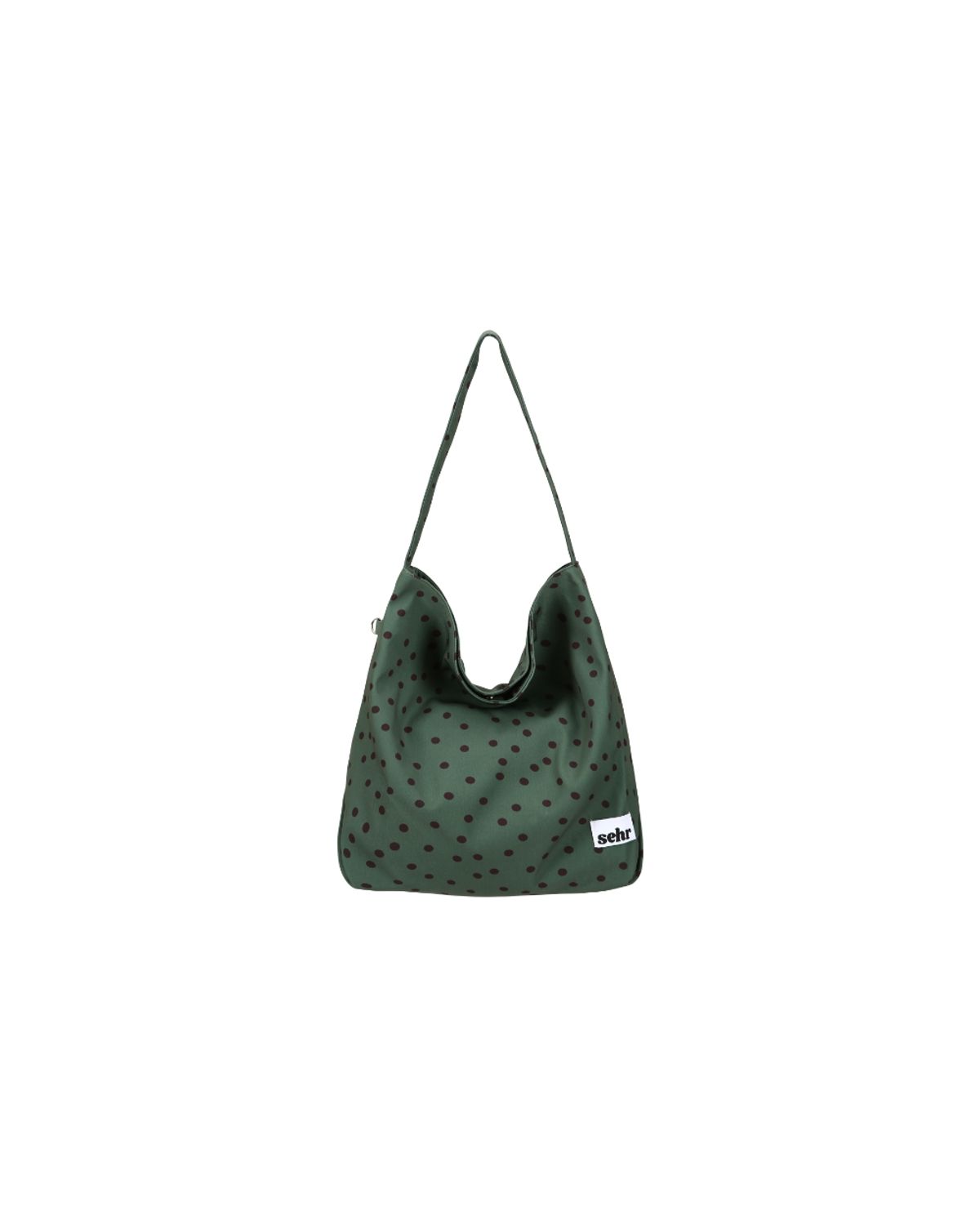 세르(SEHR) Dot-Dot Medium Bucket Bag (Green)