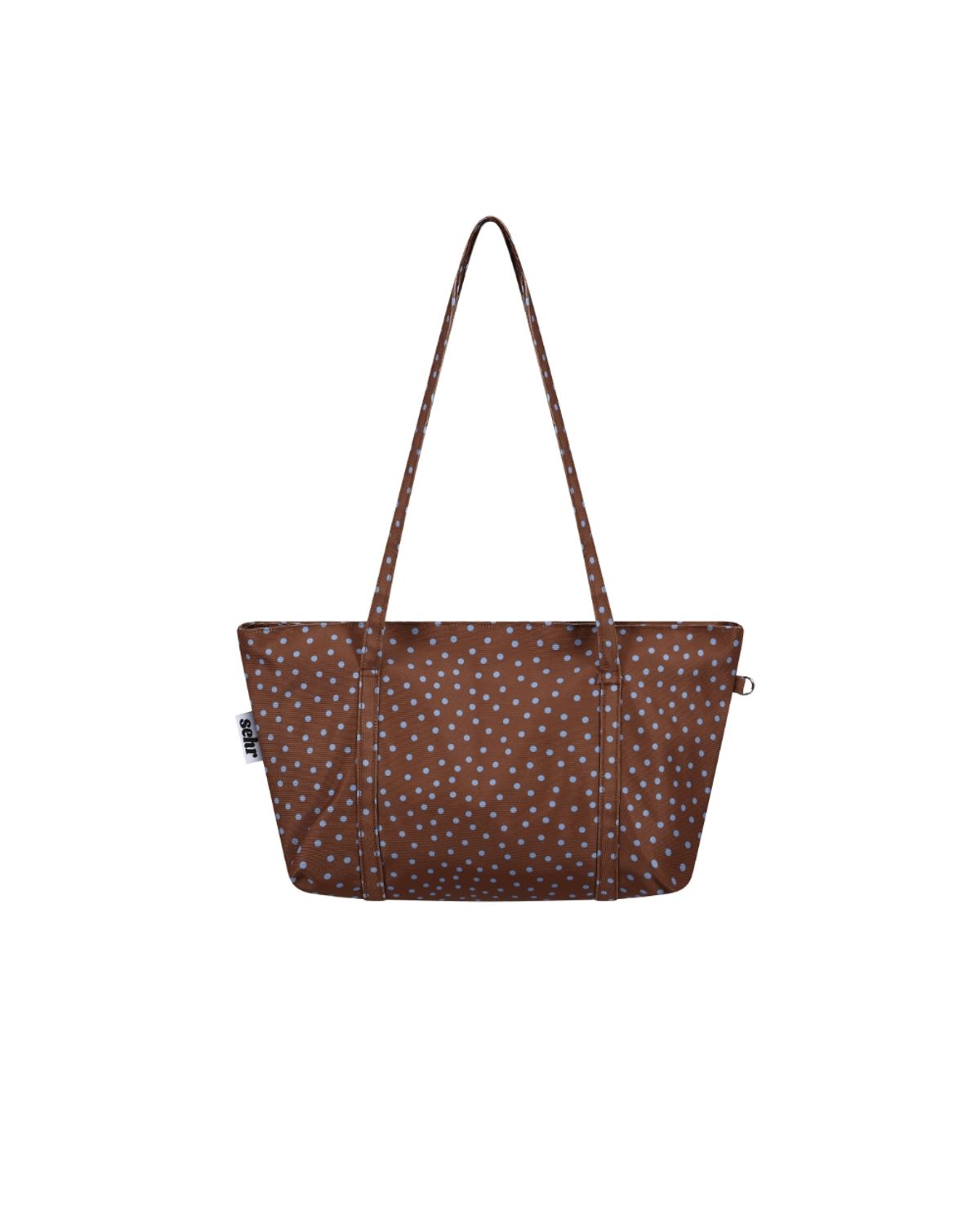 세르(SEHR) Dot-Dot Middle Shoulder Bag (Brown)