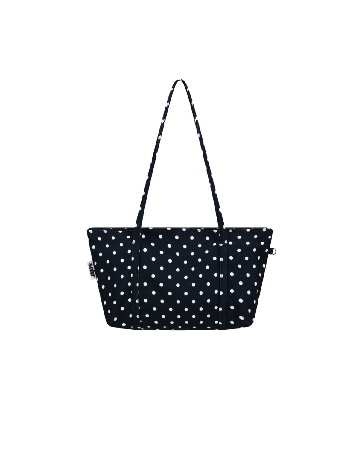 세르(SEHR) Dot-Dot Middle Shoulder Bag (Navy)