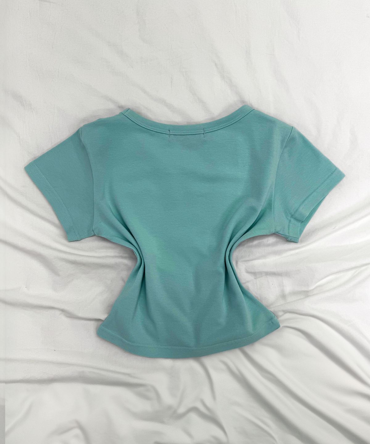 포프 서울(POFF SEOUL) HALF TEE [ MINT,WHITE,BLACK ]