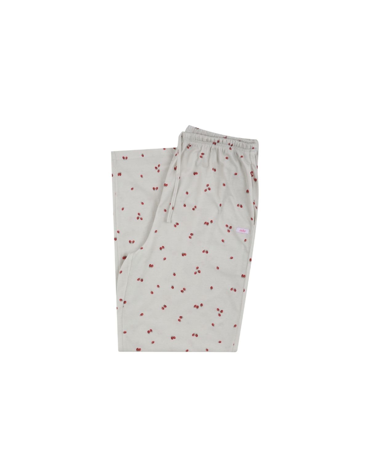 세르(SEHR) Red Berry Day-Wear Pants (Ivory)