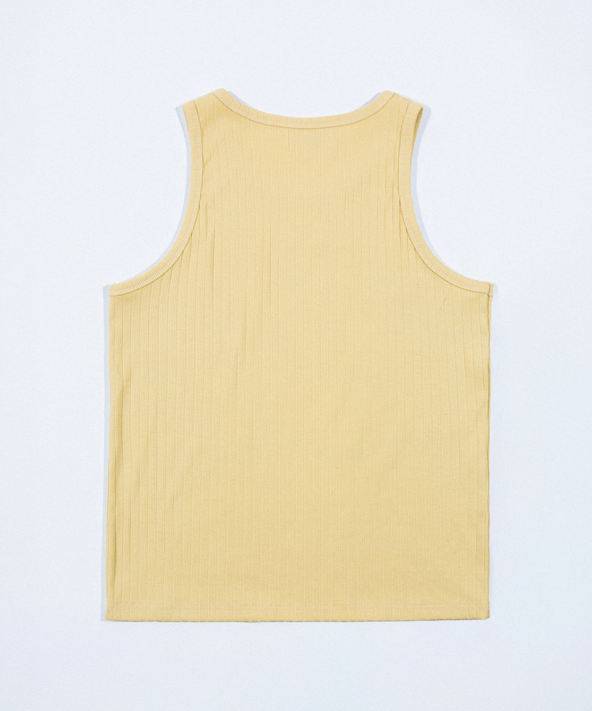 레뷰라(REVURA) ICONE COTTON MODAL RIBBED SLEEVELESS - BEIGE