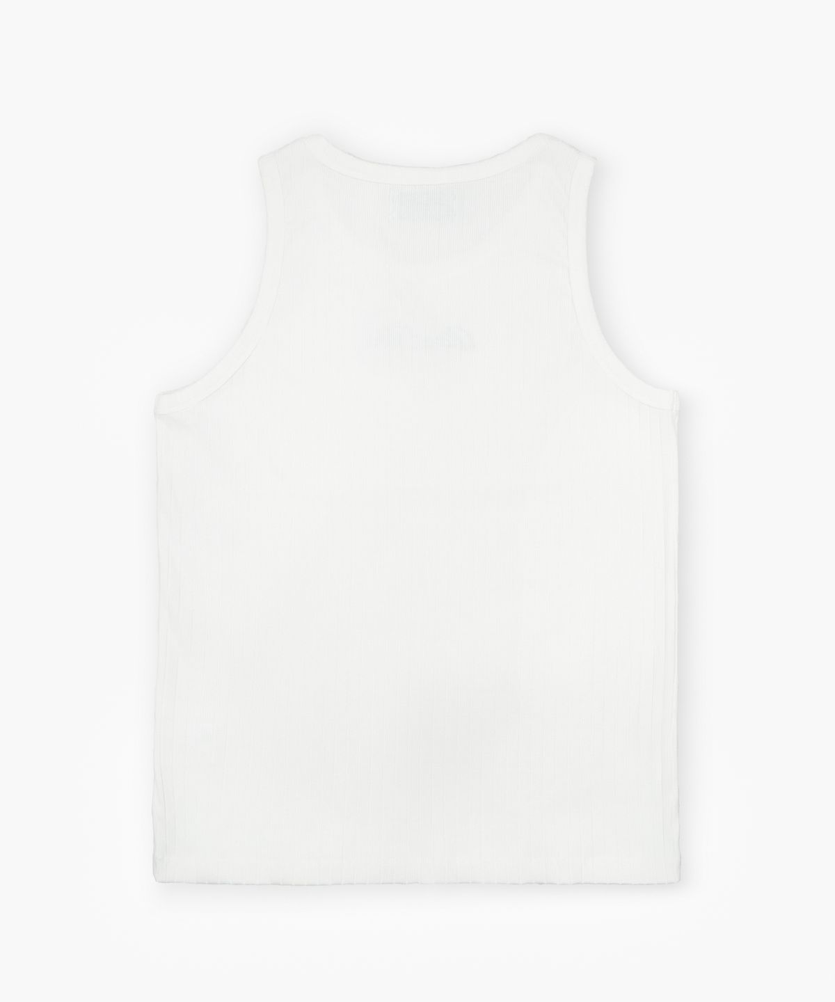 레뷰라(REVURA) ICONE COTTON MODAL RIBBED SLEEVELESS - IVORY
