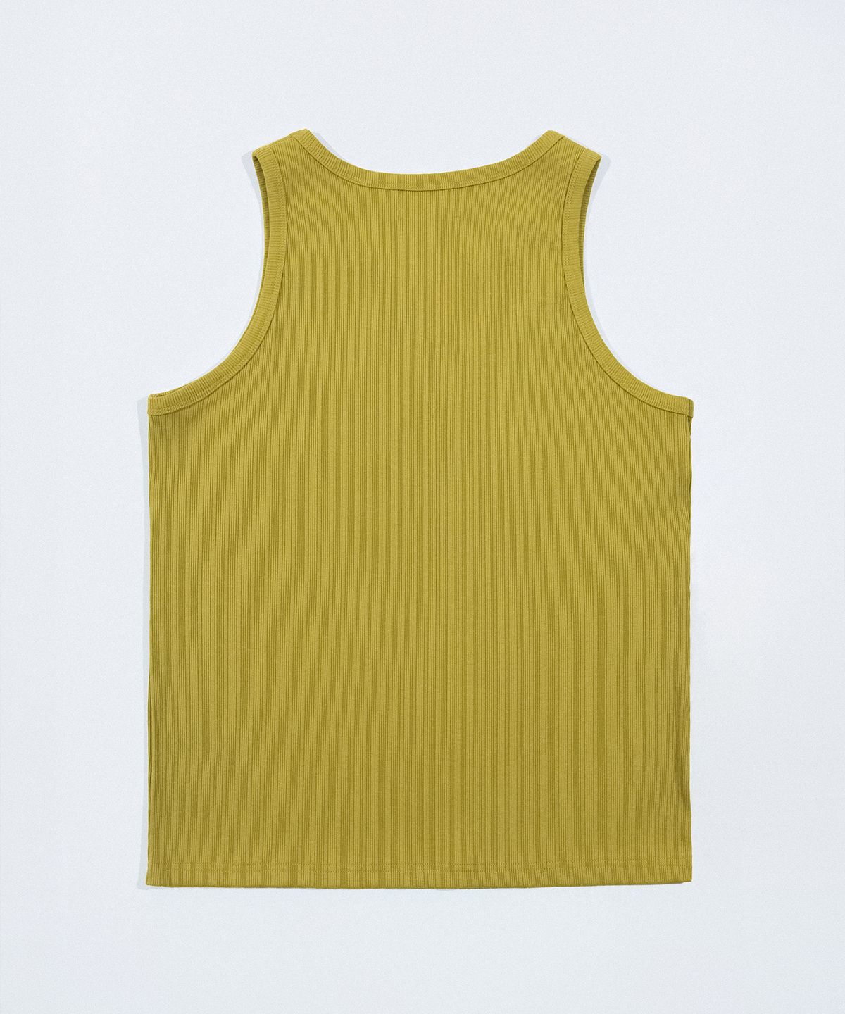 레뷰라(REVURA) ICONE COTTON MODAL RIBBED SLEEVELESS - OLIVE