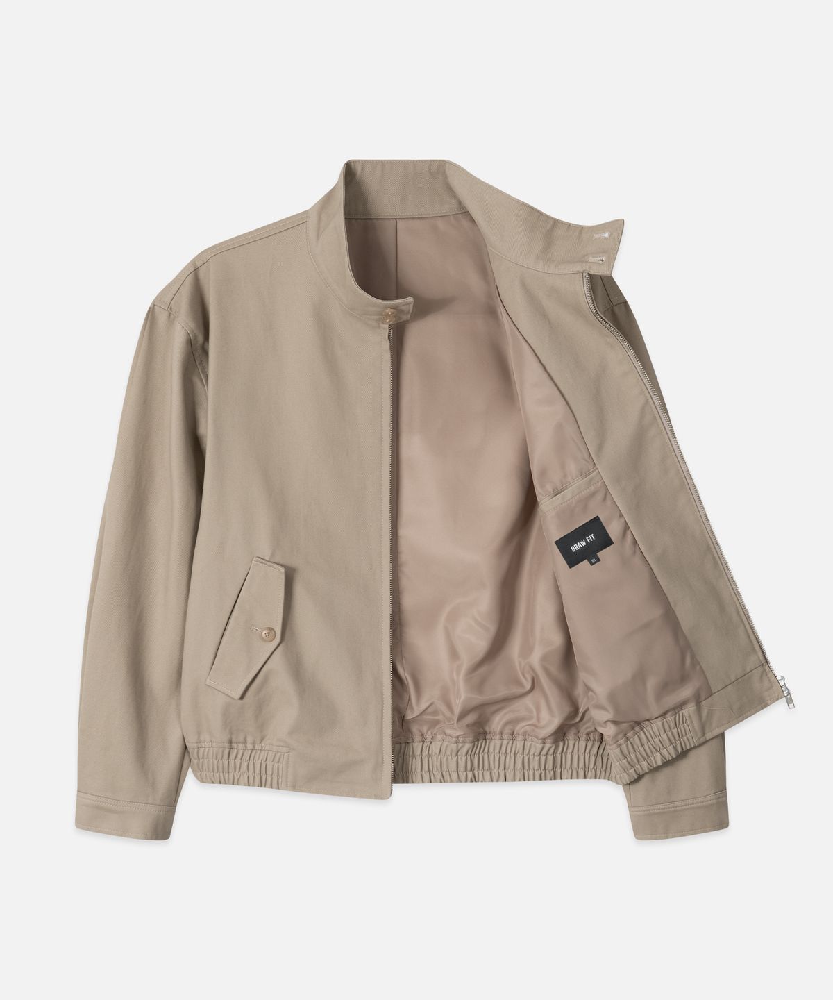 드로우핏(DRAW FIT) [너드킹X드로우핏] 몰스킨 코튼 해링턴 자켓 [3color]
