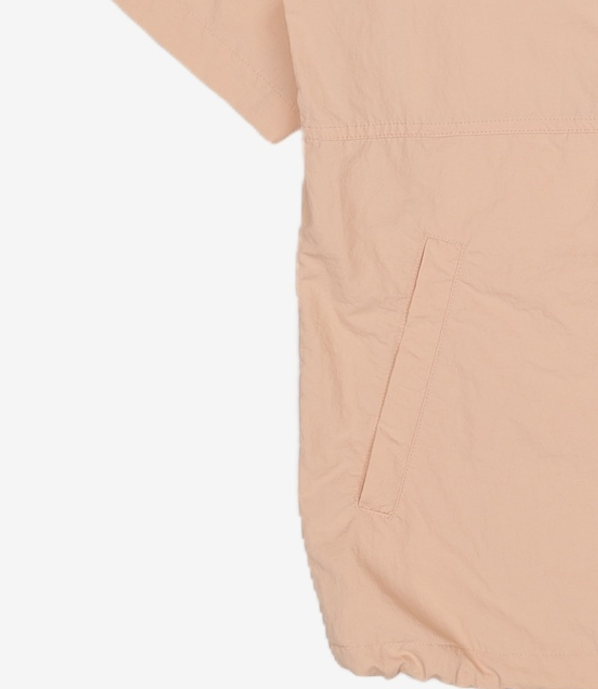 씨엔엔 어패럴(CNN APPAREL) 스타일 스탠드 넥 아노락 SALMON 95