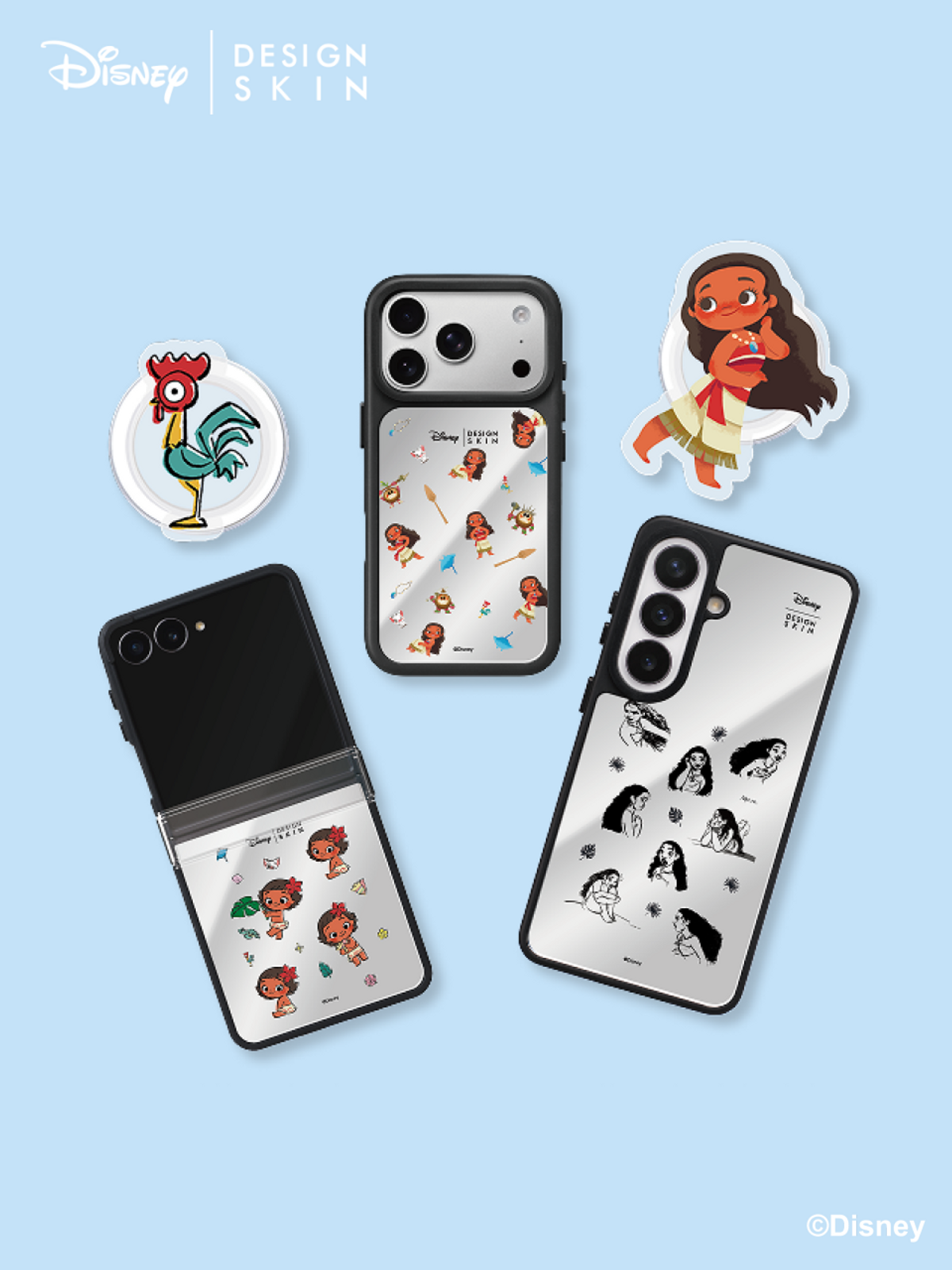 디자인스킨(DESIGNSKIN) [그래픽마켓] 맥세이프 그래픽톡-모아나